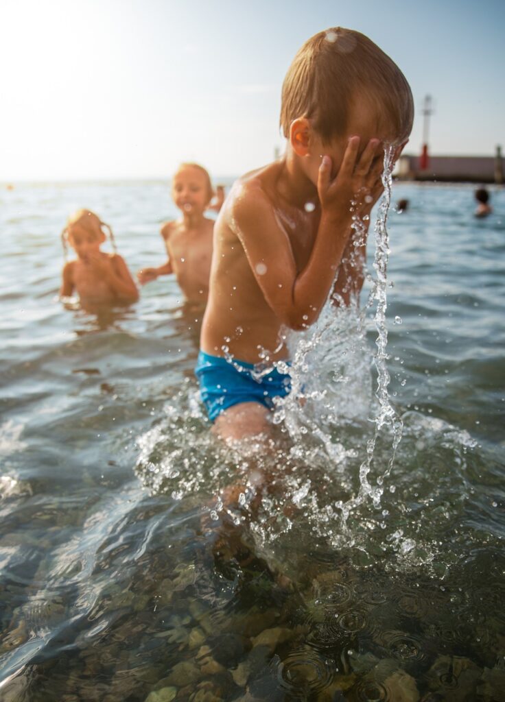 sea, ocean, water, wave, nature, people, swimming, kids, children, playing, swimming, swimming, swimming, swimming, swimming, children